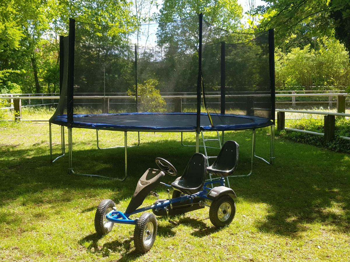 Grosse, Helle Ferienwohnung Mit 2 Balkonen Auf Dem Bauernhof In Der Lueneburger Heide Oetzen Kültér fotó